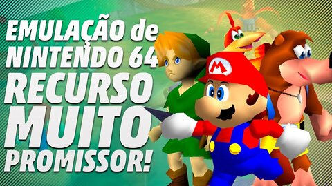 A REVOLUÇÃO NA EMULAÇÃO DE NINTENDO 64 ESTÁ CHEGANDO (RAY TRACING, 60 FPS, HD, DLSS e mais...)