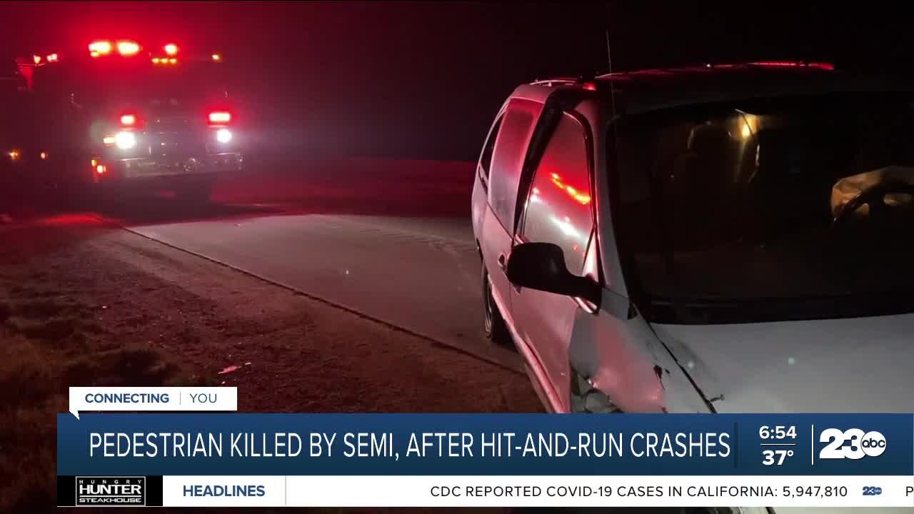CHP: Man struck, killed walking on Hwy. 99 fled previous crash