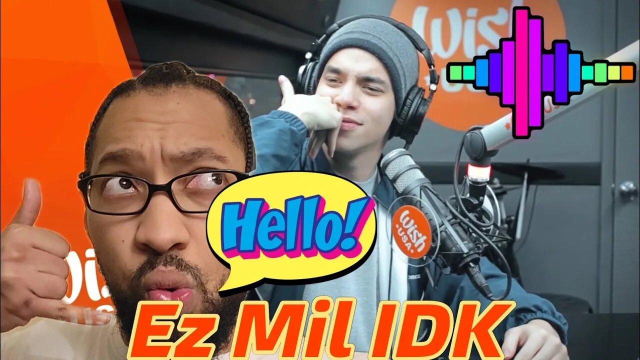 Ez Mil performs "Idk" LIVE on the Wish USA Bus[REACTION]