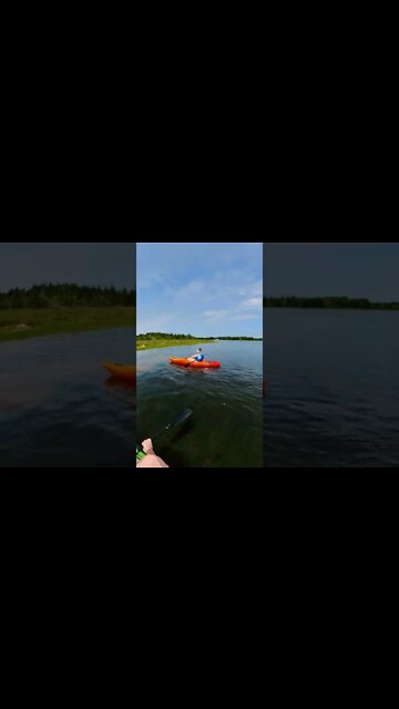 Kayaking in Canada || 360 Video of my Girlfriend Kayaking