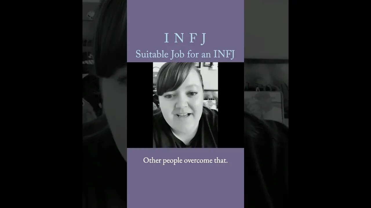 What is a suitable job for an INFJ? | MBTI infj Personality