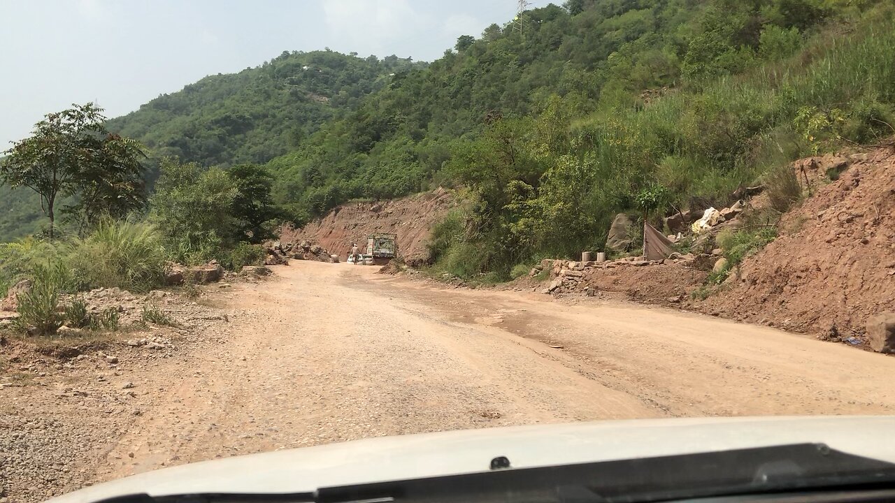 unbelive road in azad kashmir