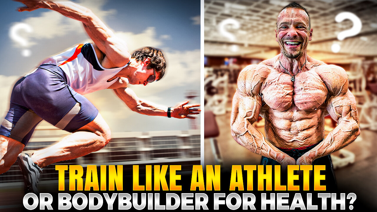 Train Like a Bodybuilder or Athlete For Long Term Health?