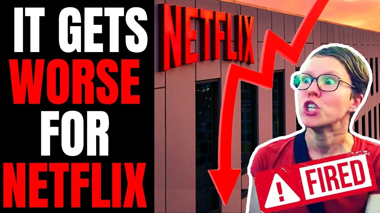 Netflix Woke DISASTER Continues! | 300 More Employees FIRED After Stock Crash