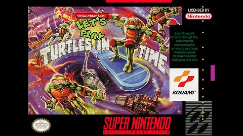 Let's Play Turtles in Time on SNES