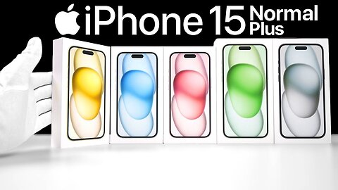 iPhone 15 Normal | Plus Unboxing + Gaming Test