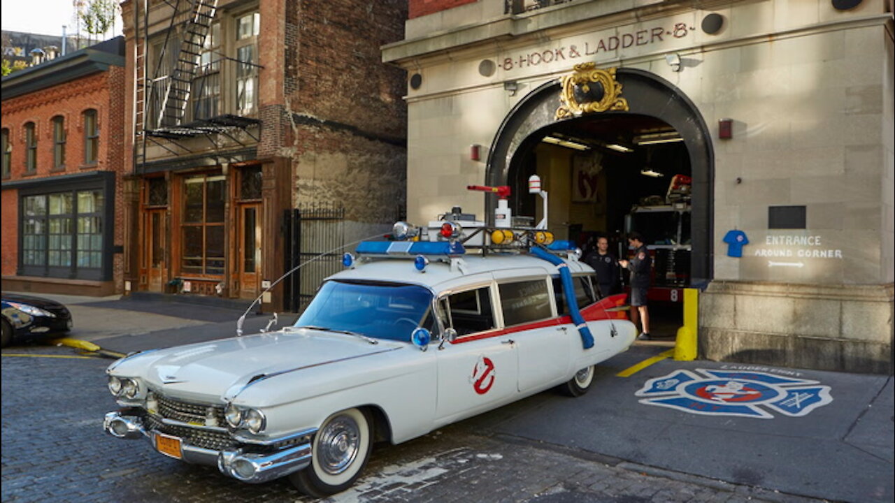 Who You Gonna Call? Superfan Creates Replica Ghostbusters Car