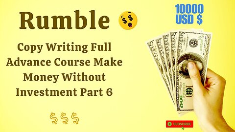 Copy Writing Full Advance Course Make Money Without Investment Part 6