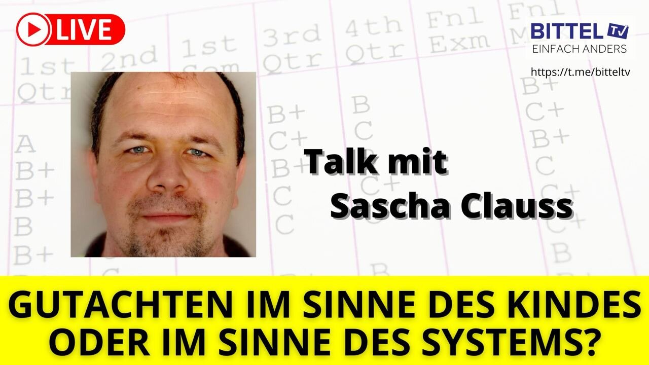 Talk mit Sascha Clauss - Gutachten im Sinne des Kindes oder des Systems - 15.05.2024