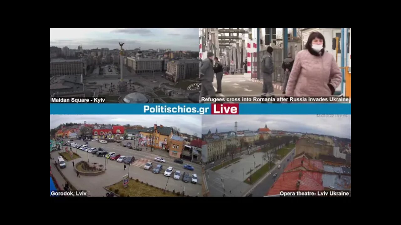 #FreeUkraine WATCH LIVE #Kyiv #Kiev (Russia is Attacking UKRAINE) 4K