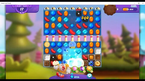 FRIENDS Level 138 Audio Talkthrough, Candy Crush Friends Saga, 30 Moves 0 Boosters