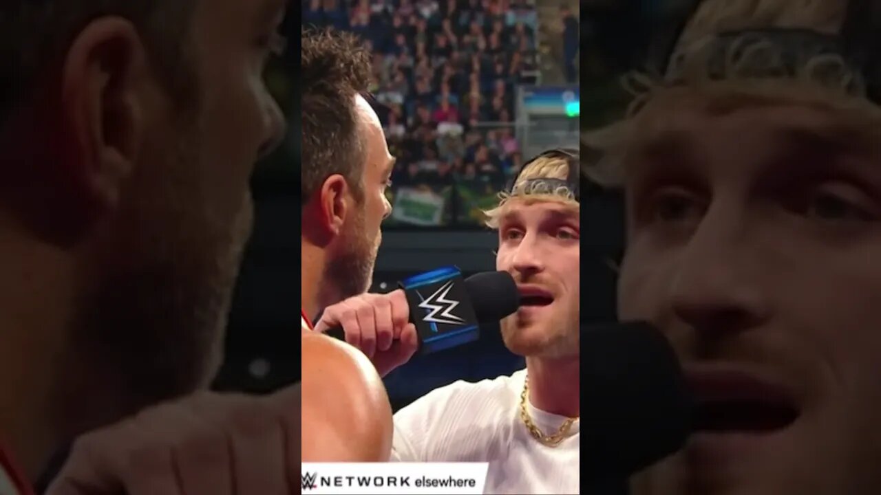 Logan Paul WWE Smackdown London highlights #shorts