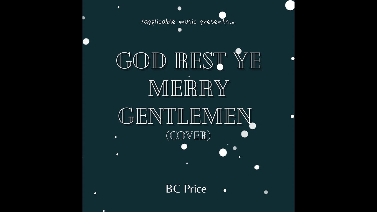 God Rest Ye Merry Gentlemen (Cover) by BC Price