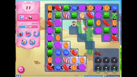 Candy Crush Level 2509 Audio Talkthrough, 1 Star 0 Boosters