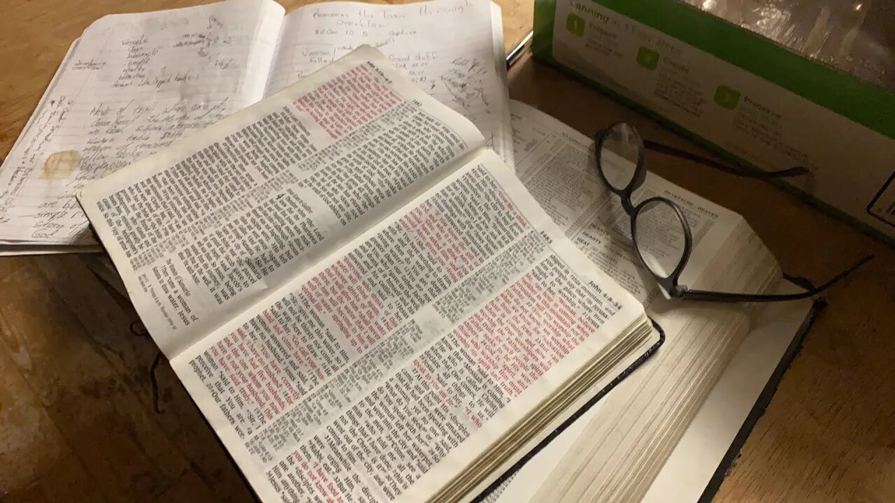 Bible Study: Removing the Toxic through overflow