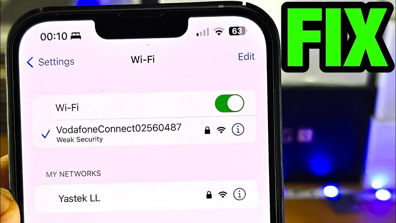 iPhone WON'T Connect to WiFi SOLVED!