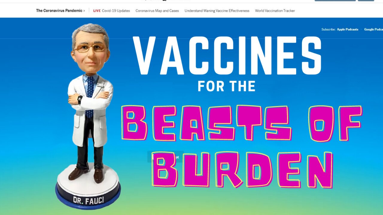 Fauci admits it’s a failed vaccine but a very successful poison antidote.