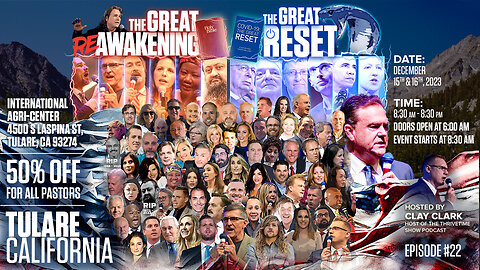 ReAwaken America Tour Heads to Tulare, California As Tour Momentum Builds (December 15th & 16th)!!! Join General Flynn, Eric Trump, Lara Trump, Kash Patel, Mel K, Tom Renz, Jim Breuer & Team America | Request Tickets At: 918-851-0102