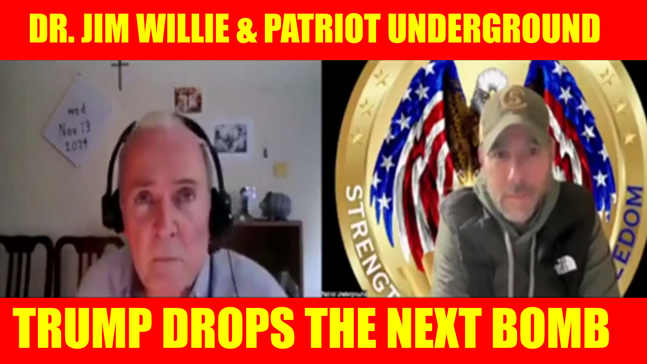 DR. JIM WILLIE , PATRIOT & MIKE KING HUGE 11/20 - EBS Alert Set To Activate! JUAN O SAVIN