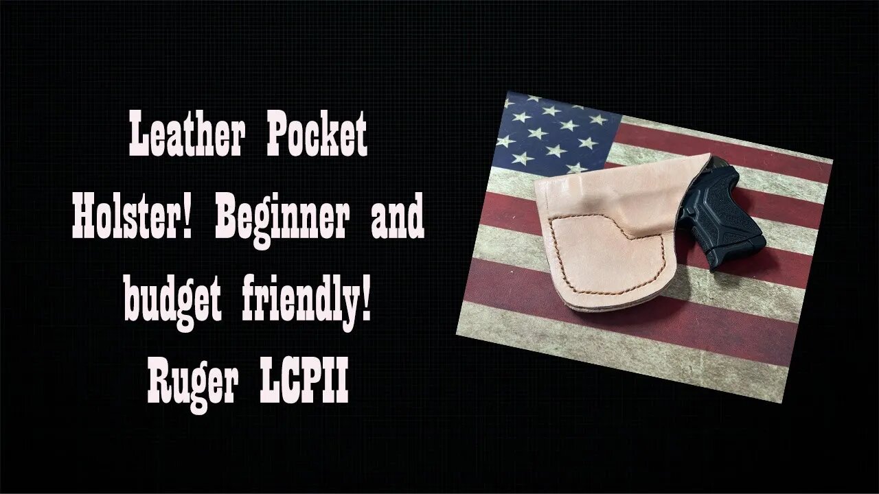 Leather Pocket Holster (Ruger LCPII)