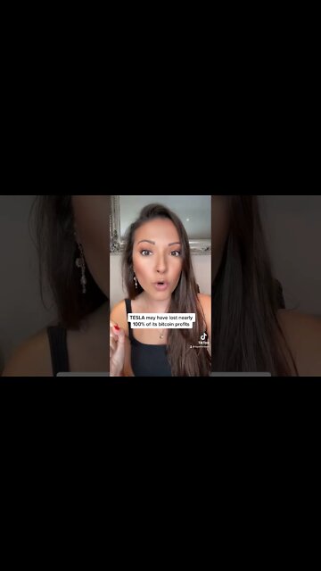 TESLA LOSE 100% OF BITCOIN PROFITS #shorts