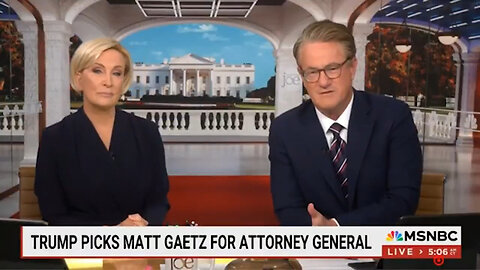 Morning Joe's Mika Brzezinski Having A Normal One About Matt Gaetz's AG Nomination