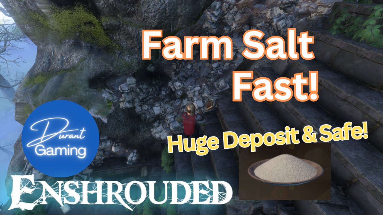 Where to find Salt | Enshrouded Tips | Best Salt Spot