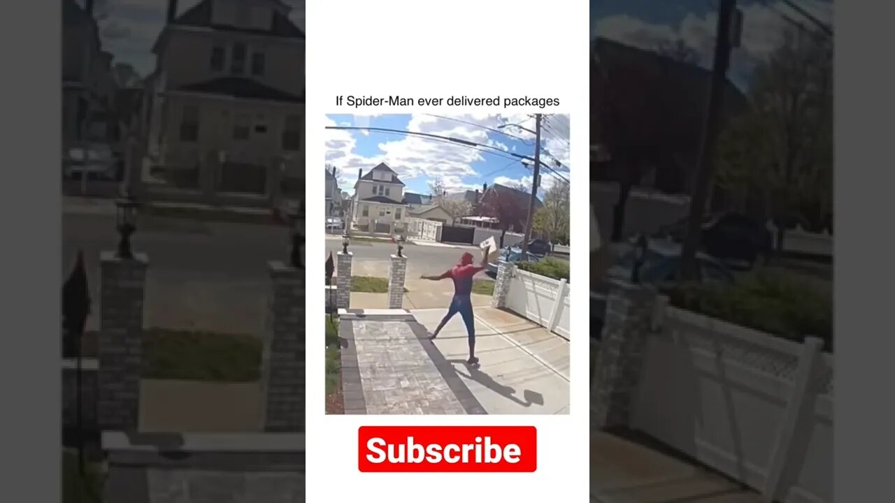 IF Spiderman Was a Amezon Delivery Boy ( Funny Vedio) #shorts #amazon #amazonprime #spiderman