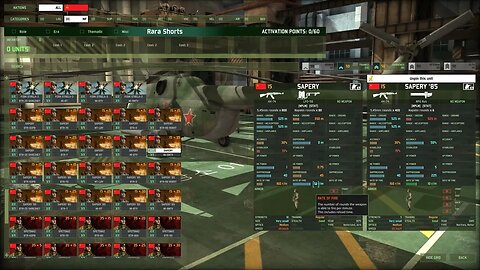 Unit Comparison USSR: Sapery