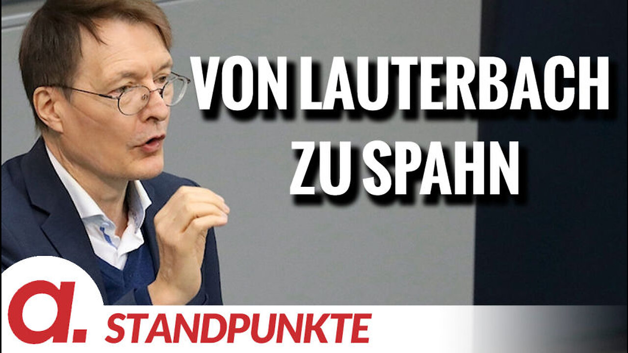 Von Lauterbach zu Spahn | Von Peter Frey