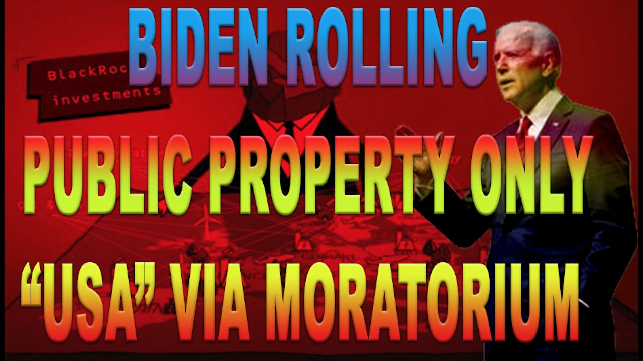 Ep.387 | BIDEN IS USING ILLEGAL MORATORIUM TO ELIMINATE PRIVATE PROPERTY IN THE U.S.