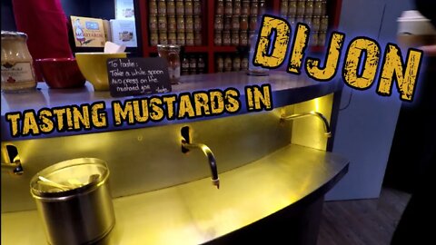 🇨🇵 Tasting mustards in #DIJON | ROAD TRIP EUROPE 2019