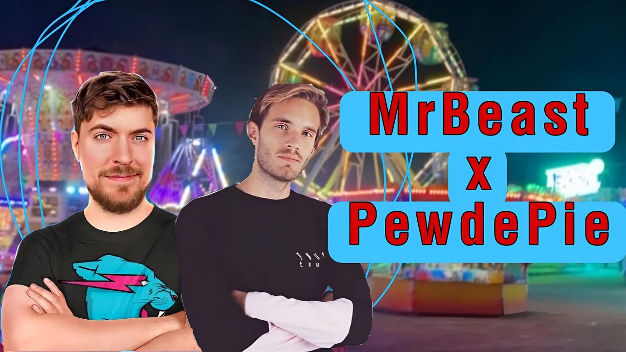 MrBeast and PewDePie meet for the first time!