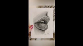 Lip Drawing #art #drawing #artwork