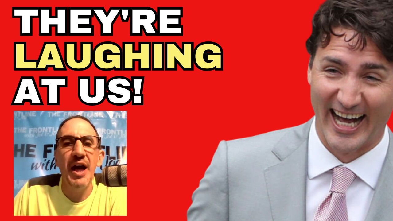 THEY'RE LAUGHING AT US!