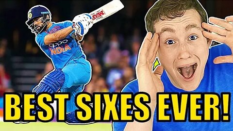 AMERICAN REACTS TO VIRAT KOHLI'S BEST SIXES (absolutely incredible...)