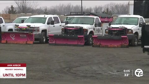 Snow removal companies excited for biggest storm of the year