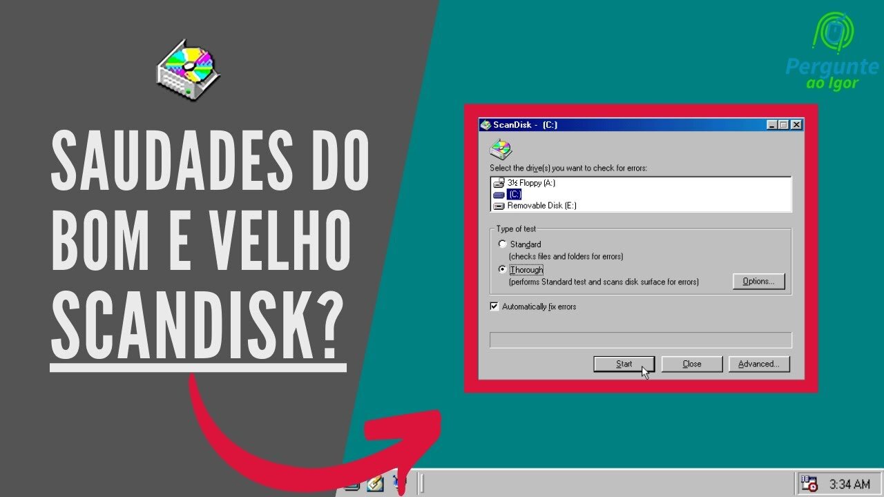 ScanDisk? Como verificar e corrigir erros no HDD