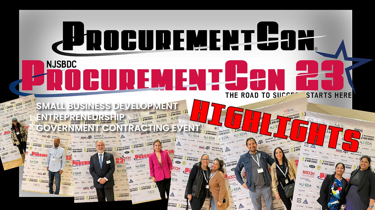 NJSBDC ProcurementCon 23 Recap