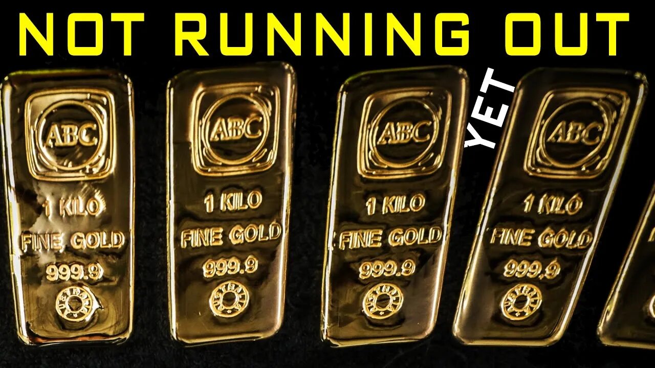 We're A Long Way From Running Out Of Gold But, You Should Still Do THIS!