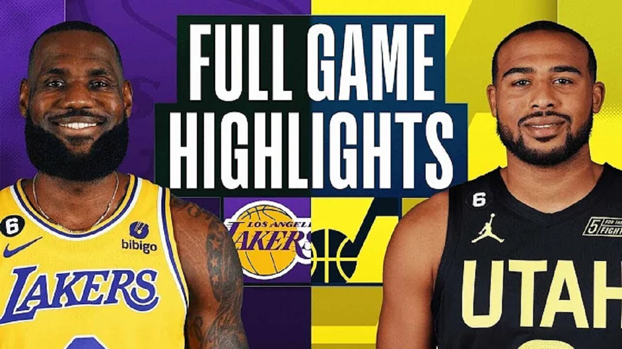 Los Angeles Lakers vs. Utah Jazz Full Game Highlights | Apr 4 | 2022-2023 NBA Season