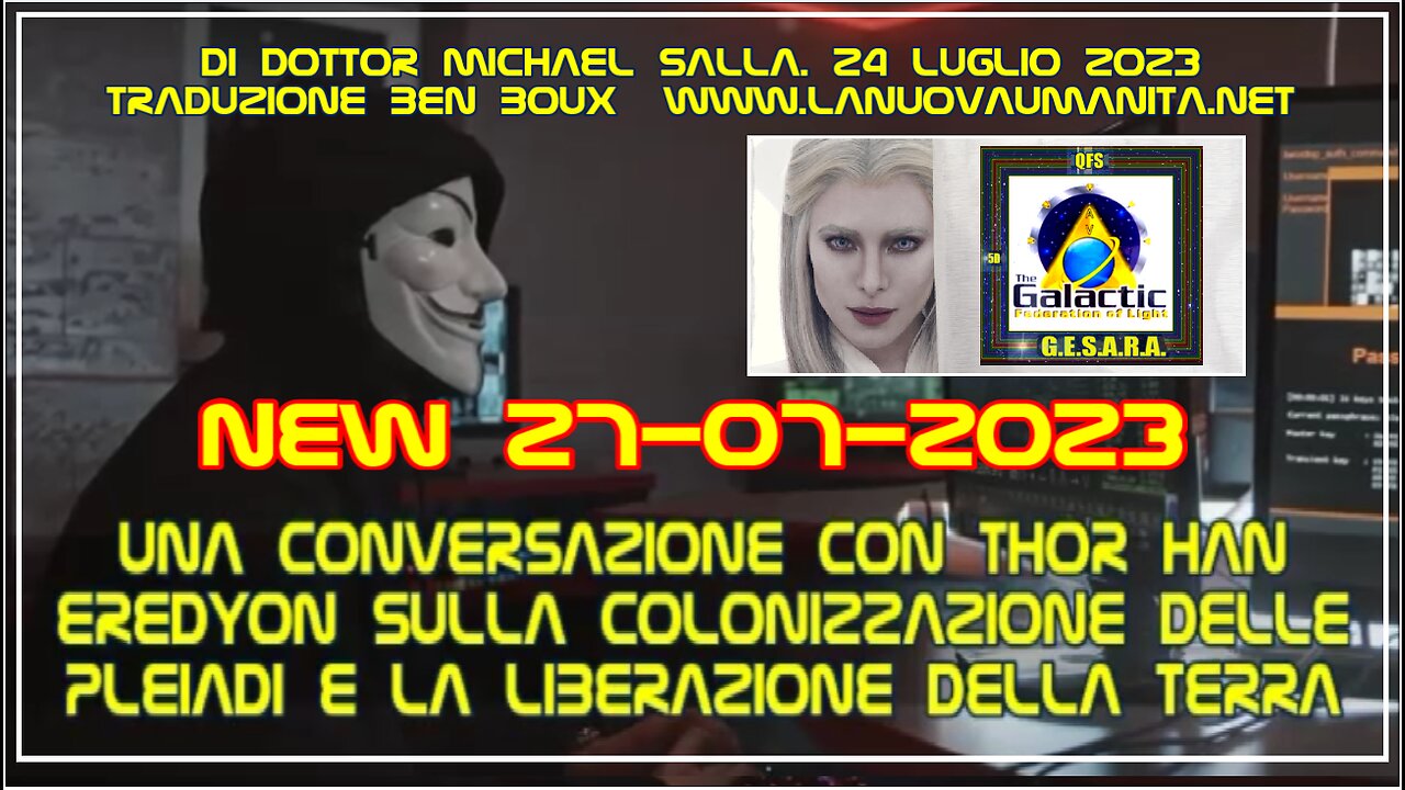 New 27-07-2023 Una conversazione sulla liberazione della Terra