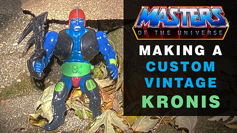 Making a Custom MOTU Vintage Kronis