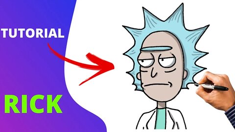 Como Desenhar Rick | Rick and Morty