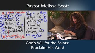 God’s Will for His Saints: Proclaim His Word