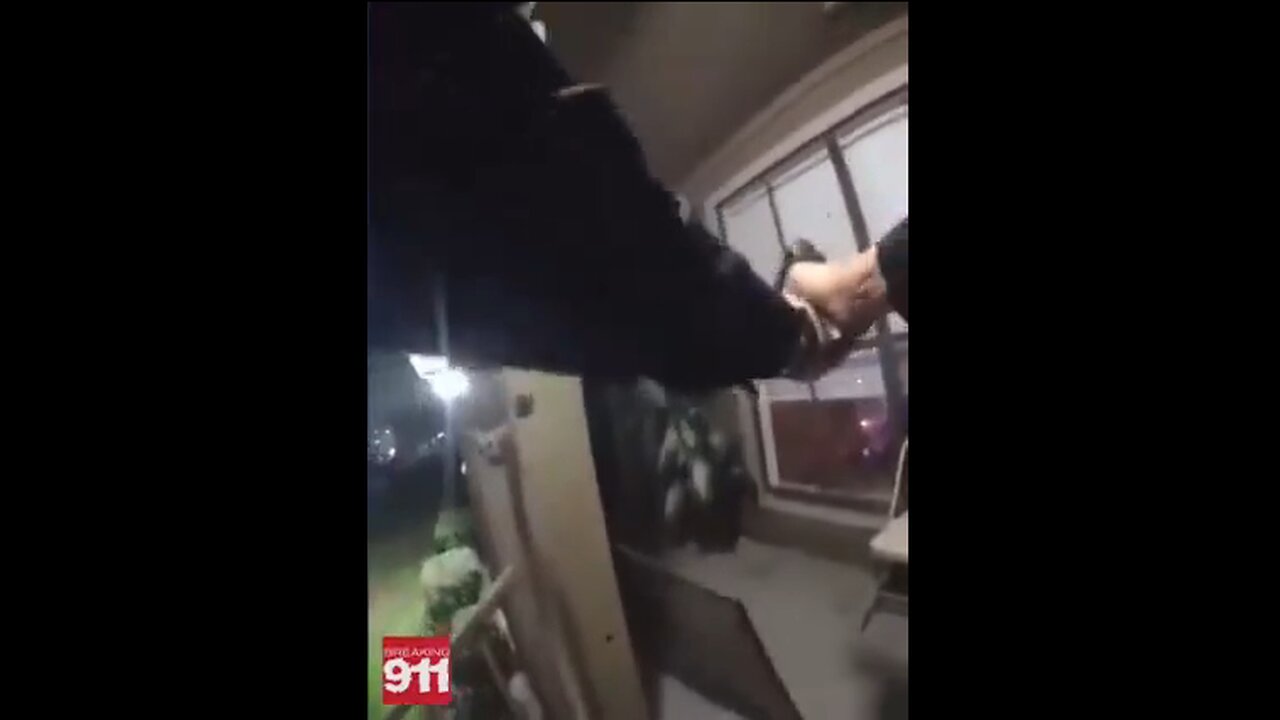 Female cops arrive at an apartment for a break & enter & mag dump on the friend who answers door