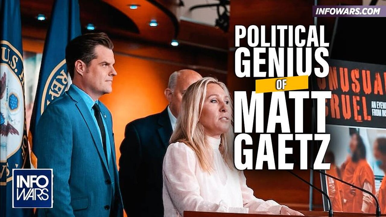 Roger Stone Addresses The Political Genius Of Matt Gaetz