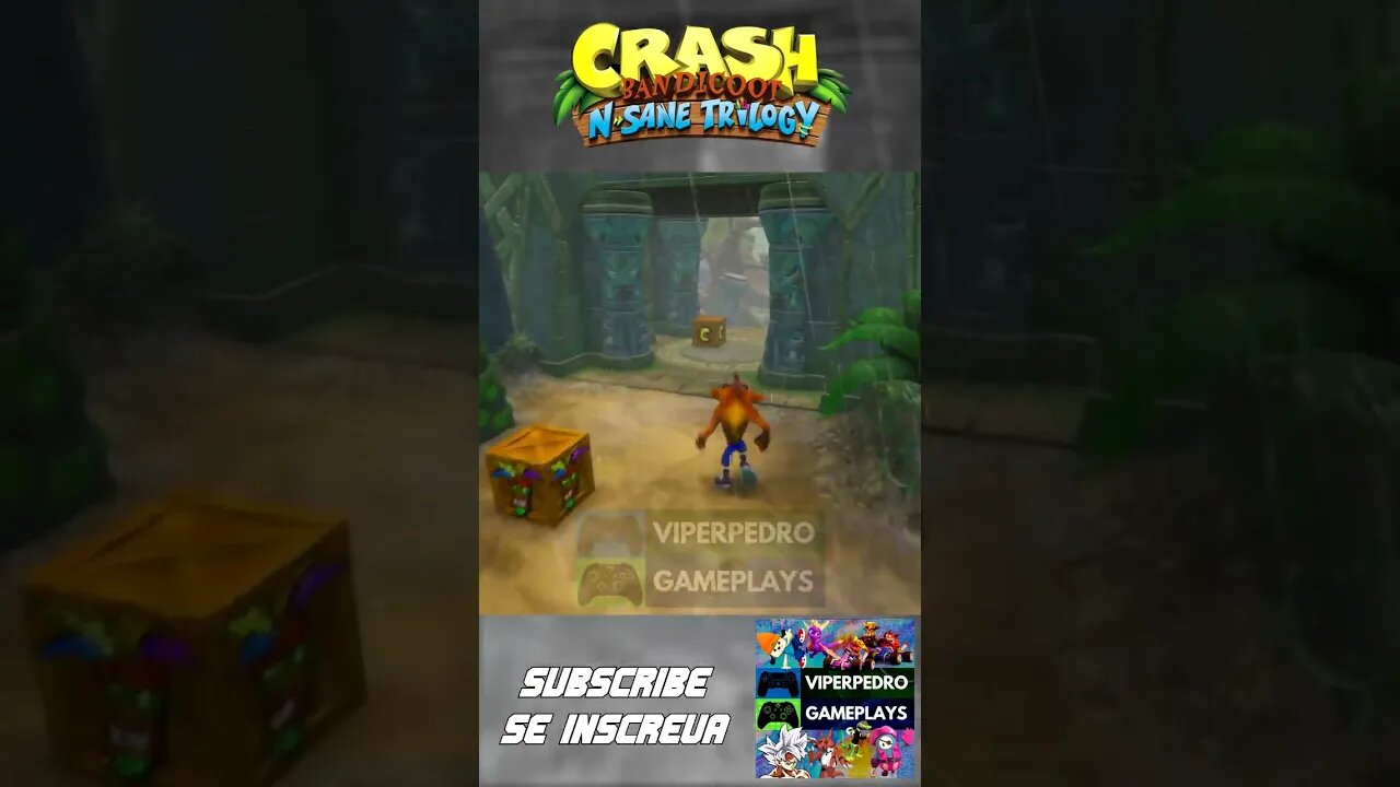 BLUE GEM | TURTLE WOODS | Parte 1/3 #shorts #crashbandicoot #ps5 #gaming #xbox #walkthrough