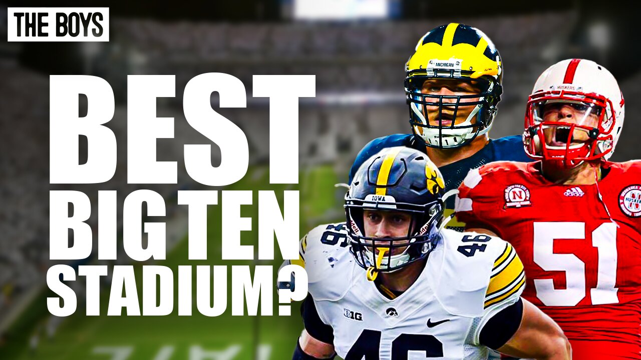 George Kittle, Taylor Lewan And Will Compton Rank Big 10 Stadiums