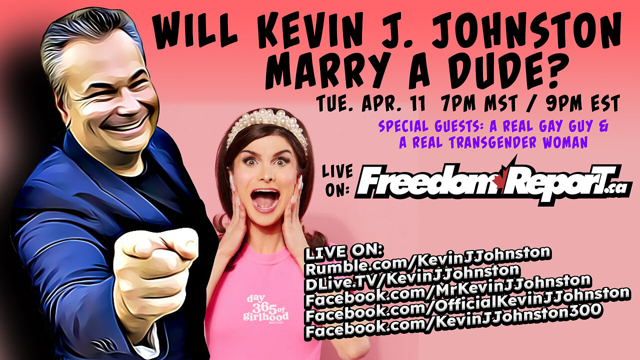 Live with Kevin J Johnston